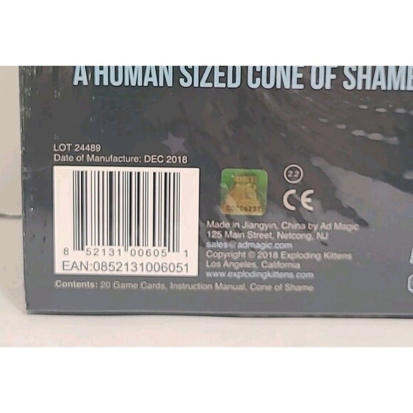 Imploding Kittens Card Game 20 Card Expansion Pack Exploding New - Picture 3 of 3